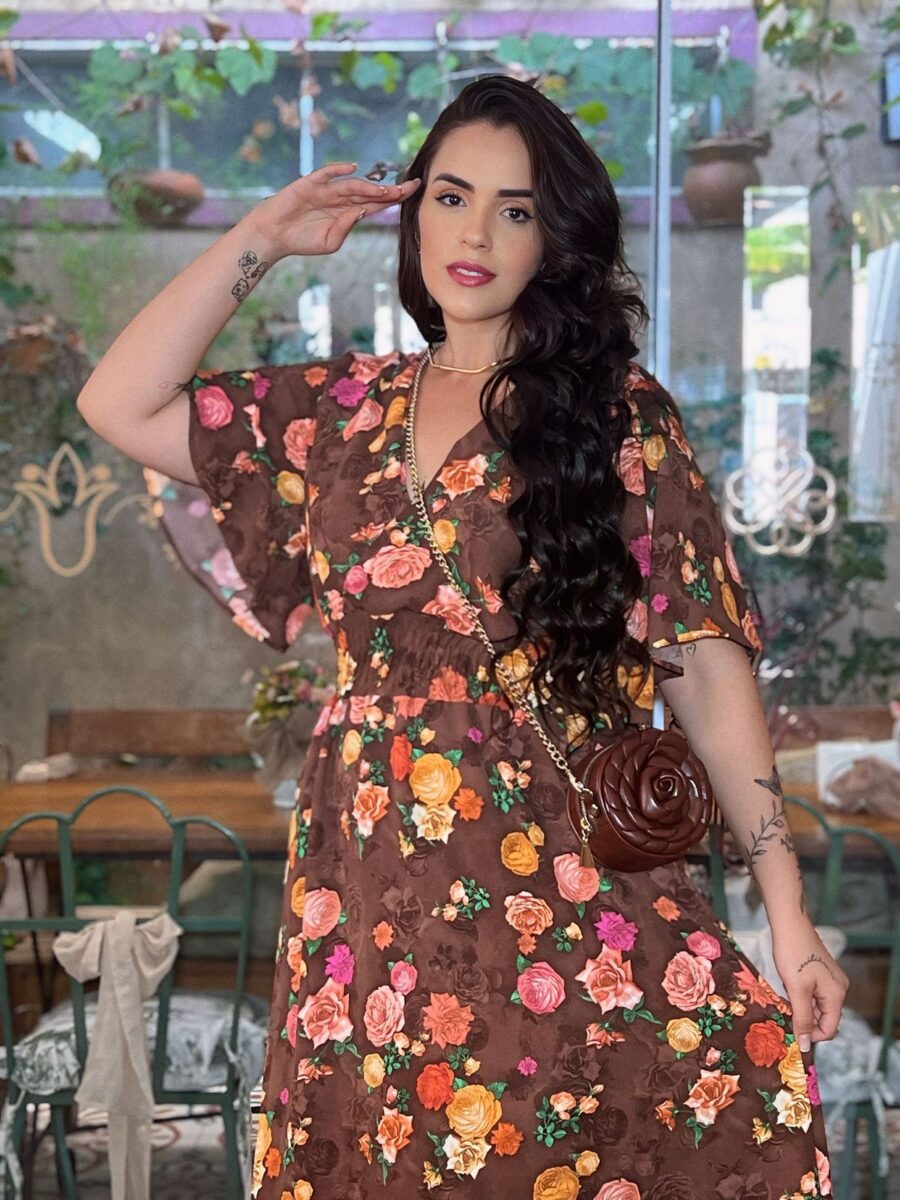 Vestido Flor Outono - Image 2