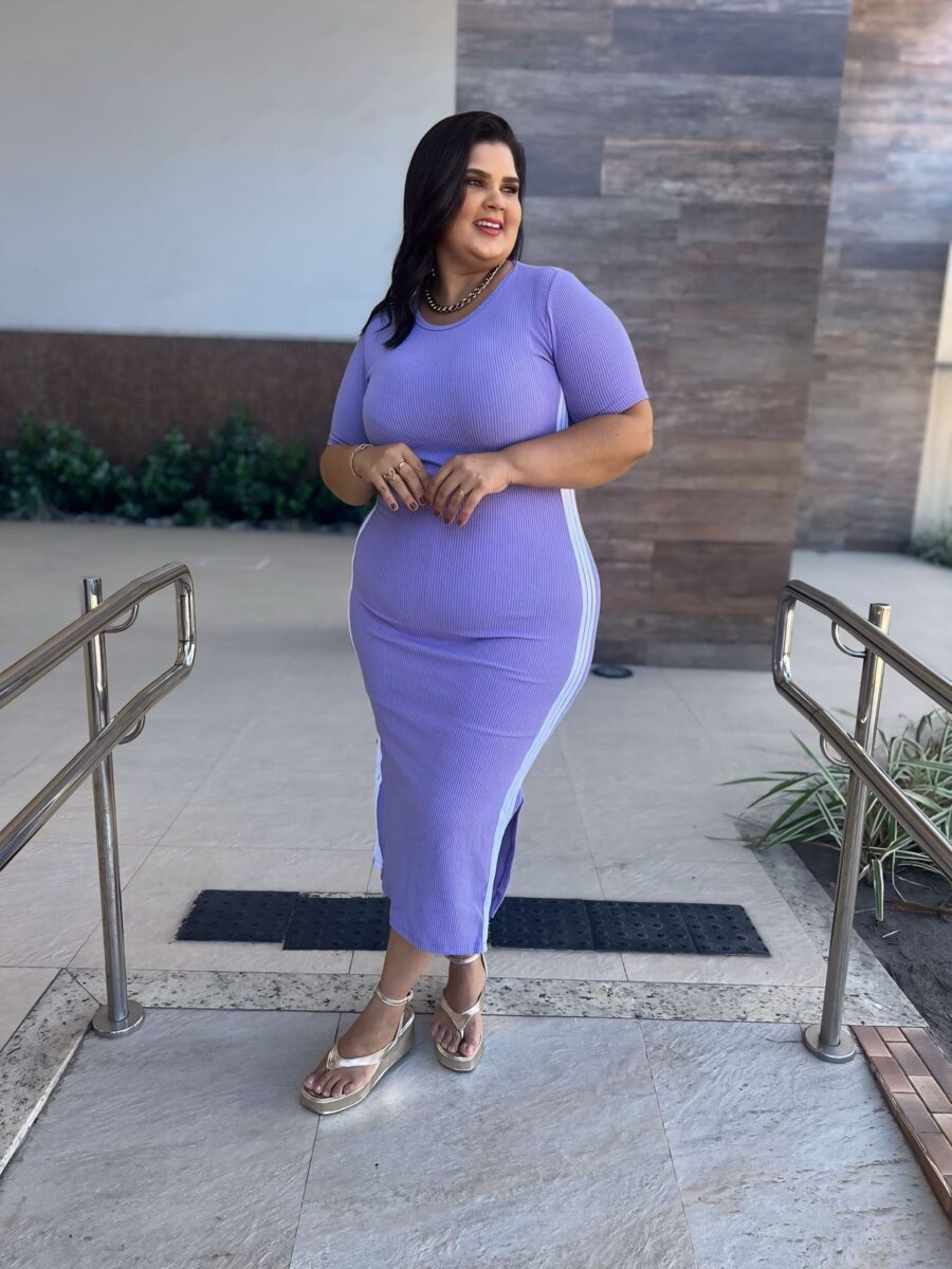 Vestido Lilás