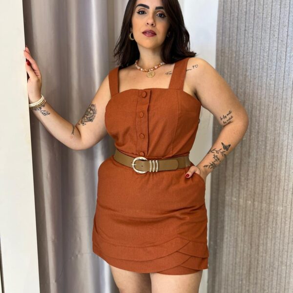 CONJ SAIA + BLUSA