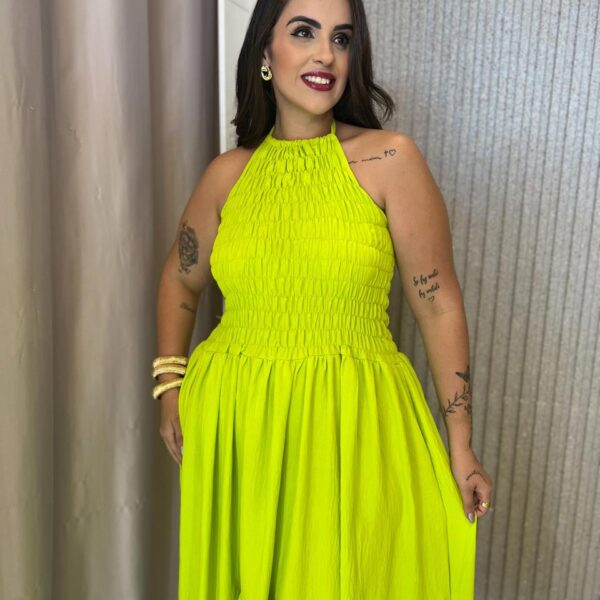 Vestido Duna Verde