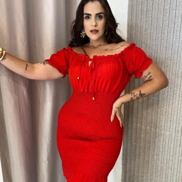 Vestido Lastex